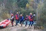 Canoa Raft en el Rio Cabriel